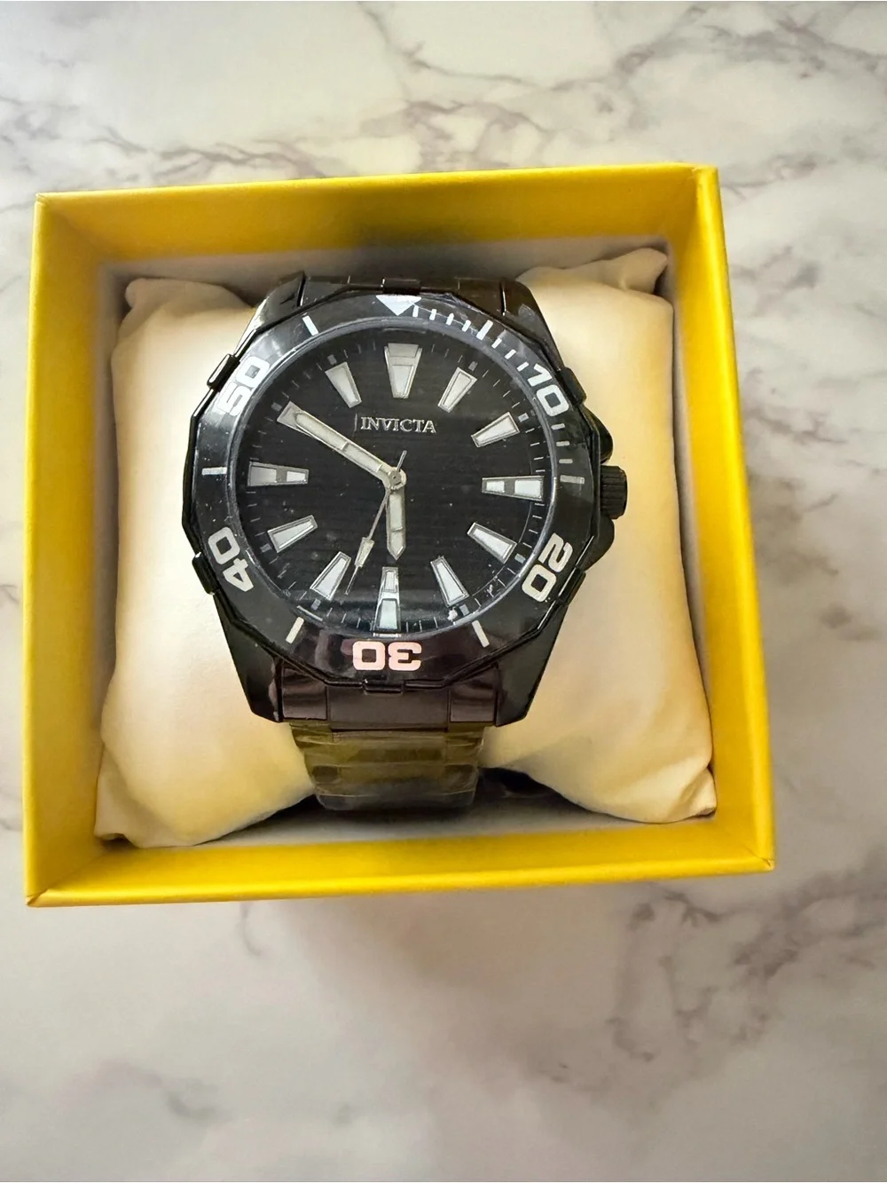 Invicta Men’s Diver Watch Black New